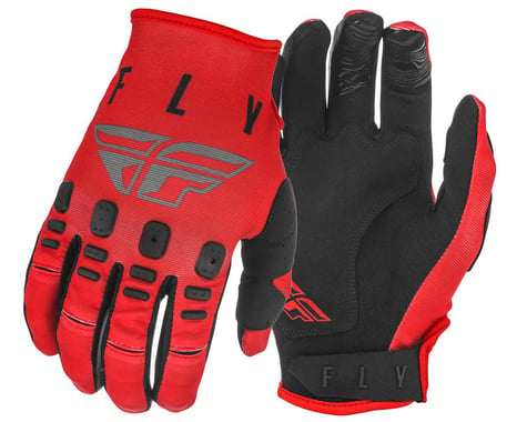 Fly Racing Kinetic K121 Gloves (Red/Grey/Black) (3XL)