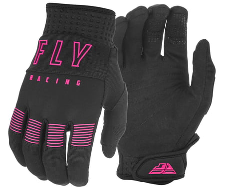 Fly Racing F-16 Gloves (Black/Pink) (XL)