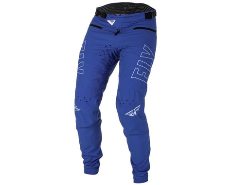 Fly Racing Youth Radium Bicycle Pants (Blue/White) (24)