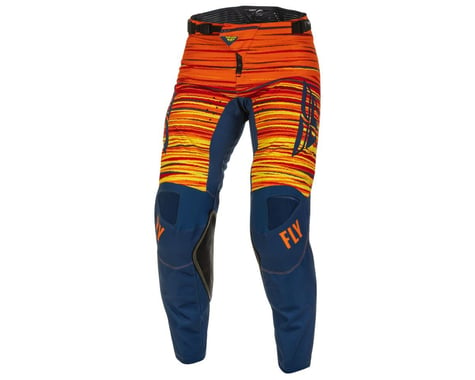 Fly Racing Kinetic Wave Pants (Navy/Orange) (36)