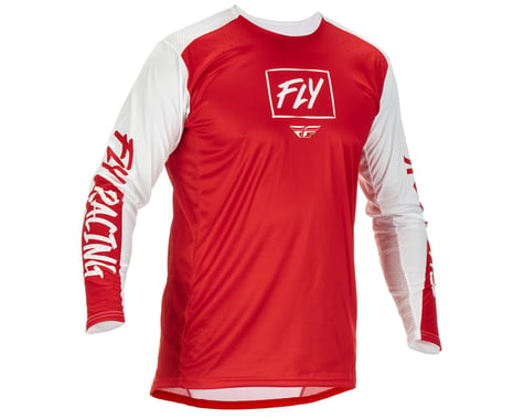 Fly Racing Lite Jersey (Red/White) (2XL)
