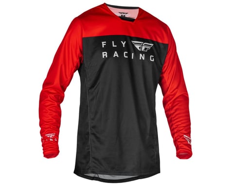 Fly Racing Radium Jersey (Red/Black/Grey) (L)