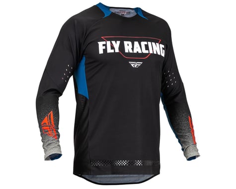 Fly Racing Evolution DST Jersey (Black/Grey/Blue) (L)
