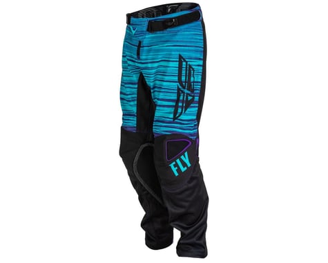 Fly Racing Youth Kinetic Mesh Pants (Black/Blue/Purple) (26)