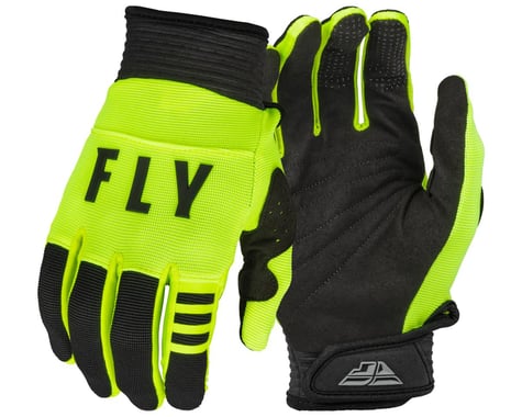 Fly Racing F-16 Gloves (Hi-Vis/Black) (L)