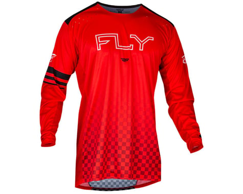 Fly Racing Rayce Long Sleeve Jersey (Red) (XL)