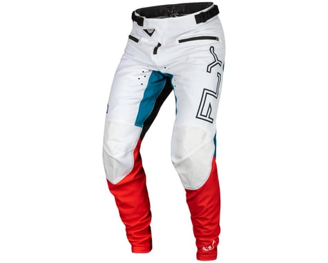 Fly Racing Youth Rayce Bicycle Pants (Red/White/Blue) (24)