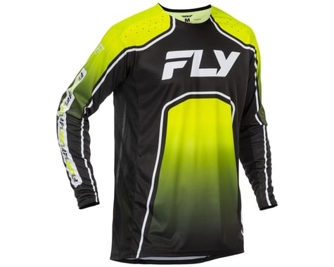 Fly Racing Rayce Bicycle Jersey (Lime/Black/White) (S)