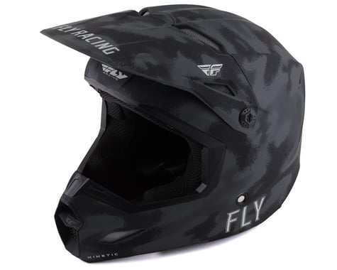 Fly Racing Kinetic S.E. Tactic Helmet (Matte Grey Camo) (2XL)