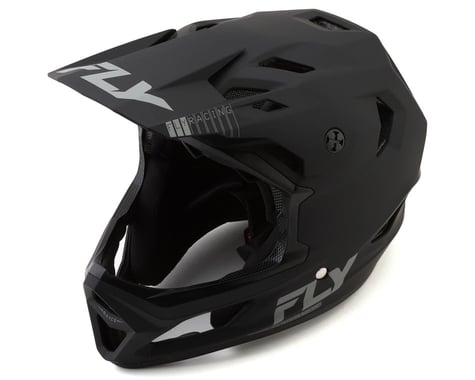 Fly Racing Rayce Full Face Helmet (Matte Black) (XS)