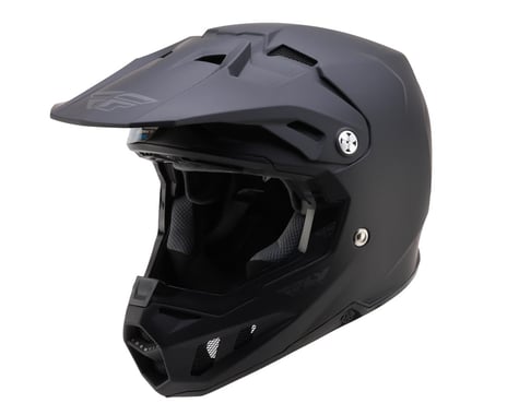 Fly Racing Formula CC Solid Helmet (Matte Black) (S)