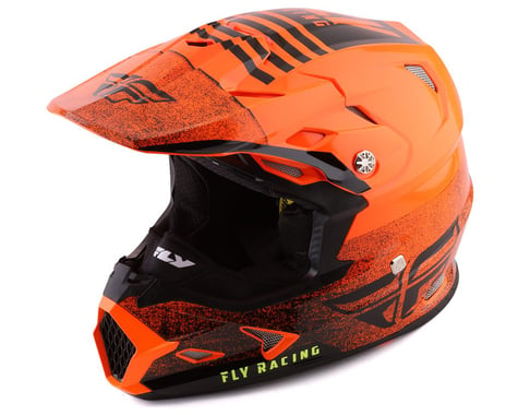 Fly Racing Toxin Embargo Full Face Helmet (Orange/Black)