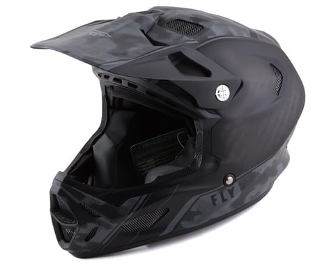 Fly Racing Werx-R Carbon Full Face Helmet (Matte Camo Carbon) (S)