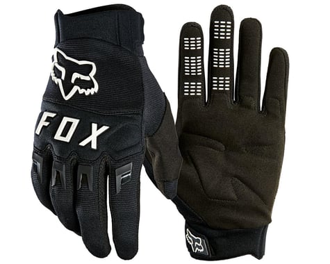 Fox Racing Dirtpaw Gloves (Black/White) (2XL)