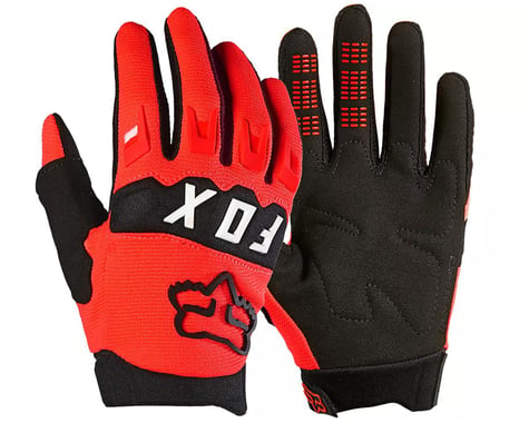 Fox Racing Dirtpaw Youth Gloves (Fluorescent Red) (Youth L)