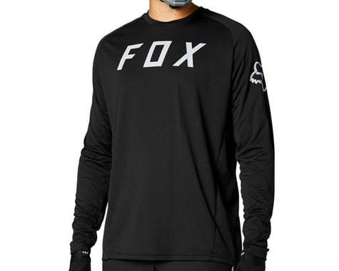 Fox Racing Defend Long Sleeve Jersey (Black) (2XL)