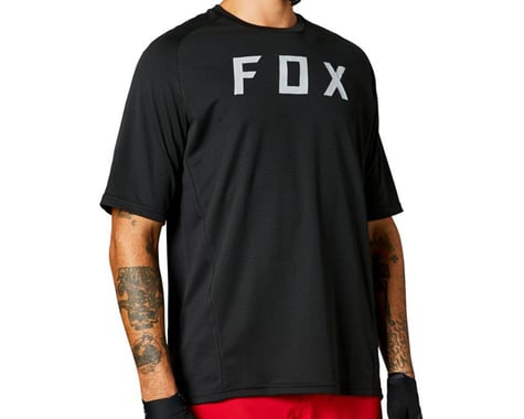 Fox Racing Defend Short Sleeve Jersey (Black) (M)