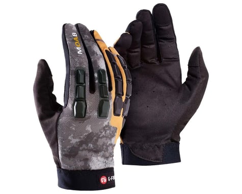 G-Form Moab Trail Bike Gloves (Black/Orange) (L)