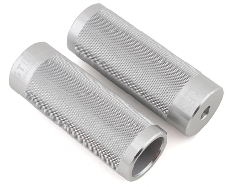 GT Cheat Code Alloy Pegs (Pair) (Silver) (4") (3/8" (10mm))