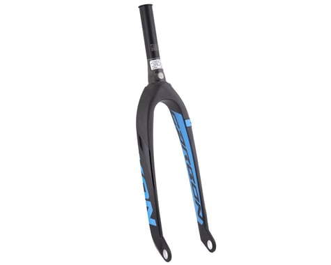 Ikon Pro 24" Carbon Forks (Black/Blue) (20mm) (1-1/8 - 1.5")