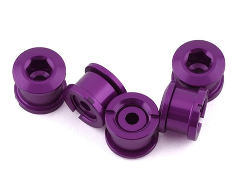 INSIGHT Alloy Chainring Bolts (Purple) (Short)