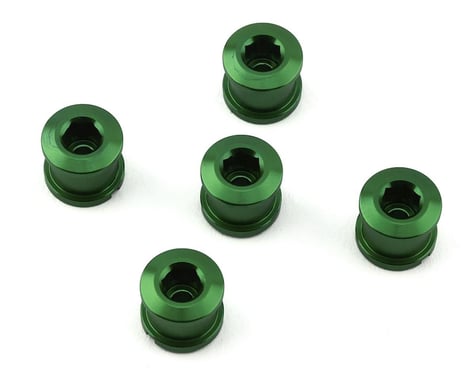 INSIGHT Alloy Chainring Bolts (Green) (8.5mm)