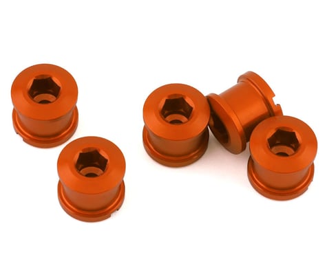 Insight Alloy Chainring Bolts (Orange) (8.5mm)