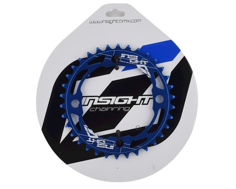 INSIGHT 4-Bolt Chainring (Blue) (34T)