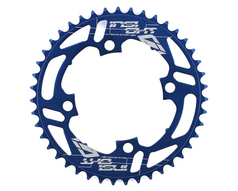 INSIGHT 4-Bolt Chainring (Blue) (43T)