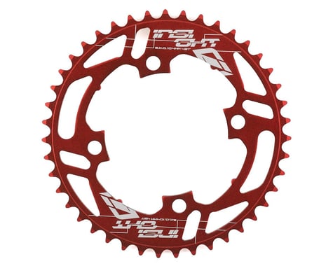 INSIGHT 4-Bolt Chainring (Red) (43T)
