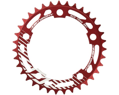 INSIGHT 5-Bolt Chainring (Red) (37T)