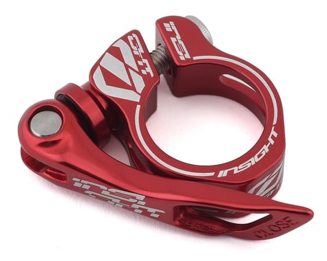 INSIGHT Quick Release Seat Post Clamp (Red) (25.4mm)