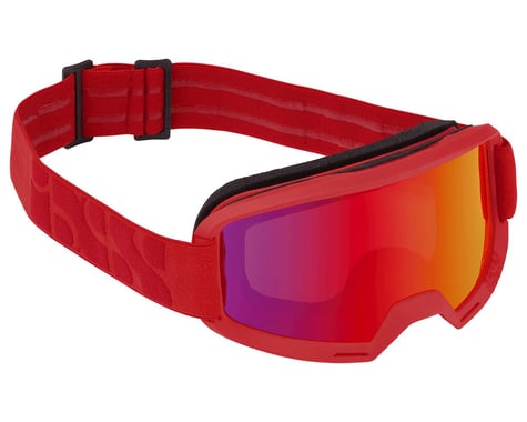 iXS Hack Goggle (Racing Red) (Red Mirror Lens)