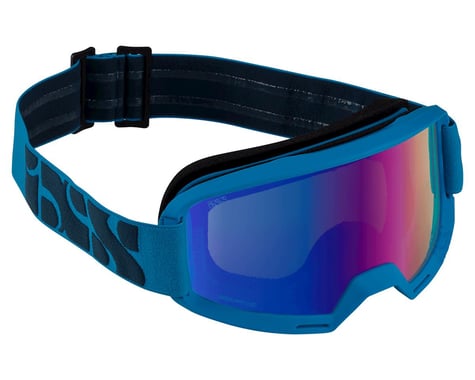 iXS Hack Goggle (Racing Blue) (Blue Mirror Lens)