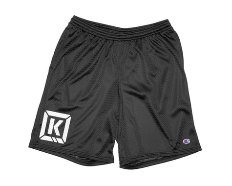 Kink Varsity Mesh Shorts (Black) (S)