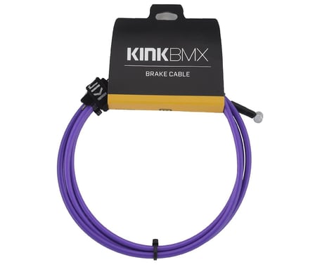 Kink Linear Brake Cable (Purple)