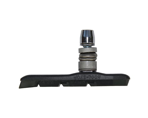 Kool Stop Thinline V-Brake Pads (Black/Red) (1 Pair) (Black Compound)