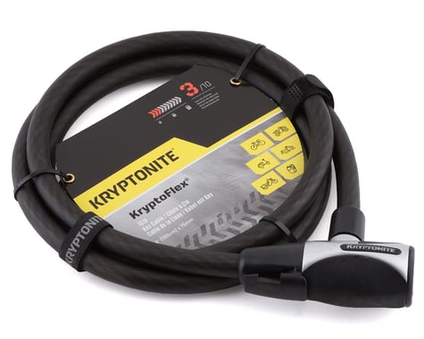 Kryptonite KryptoFlex 1518 Cable Lock w/ Key (6' x 15mm)