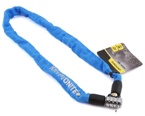 Kryptonite Keeper 465 Chain Lock w/ 3-Digit Combo (Blue) (2.13' x 4mm)