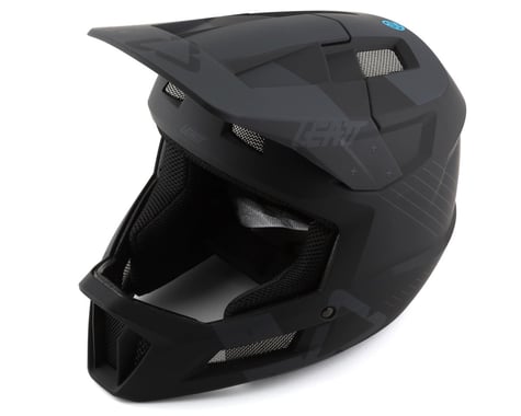 Leatt MTB Gravity 2.0 Men's Full Face Helmet (Stealth) (L)