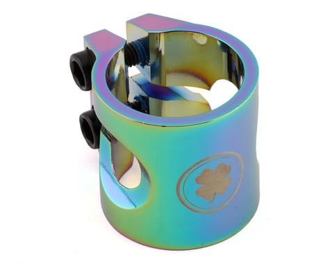 Lucky Scooters Standard Pro Scooter Clamp (Neo Chrome) (1-1/4")