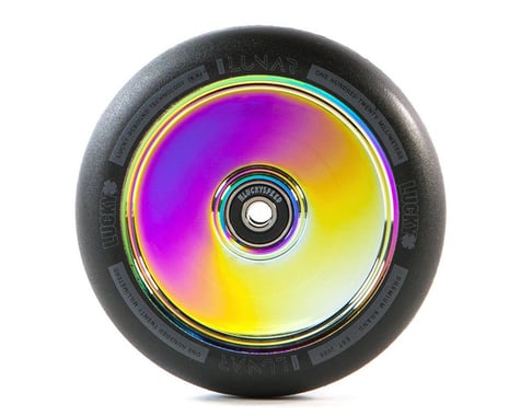 Lucky Scooters Lucky Lunar Pro Scooter Wheel (Neo Chrome) (1) (100mm)