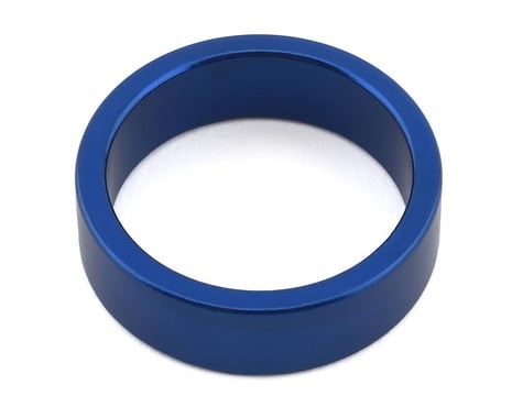 MCS Aluminum Headset Spacer (Blue) (10mm) (1-1/8")