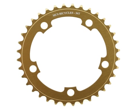 MCS 5-Bolt Chainring (Gold) (36T)
