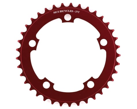 MCS 5-Bolt Chainring (Red) (37T)