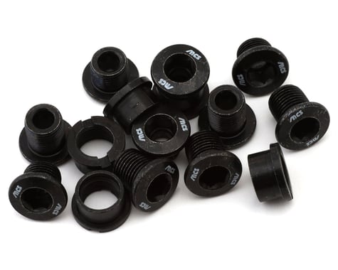 MCS Steel Chainring Bolt Kit (Black) (15pk)