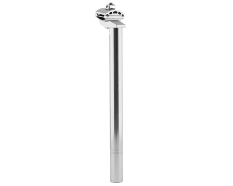 MCS Micro-Adjust Smooth Seat Post (Silver) (27.2mm) (350mm)