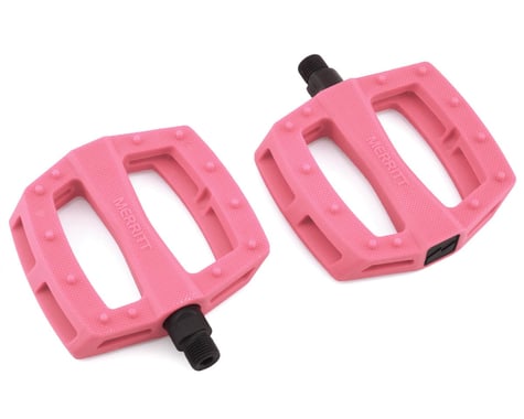 Merritt P1 PC Pedals (Pink) (9/16")