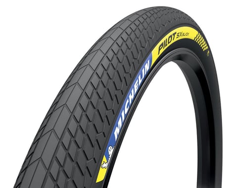 Michelin Pilot SX Slick BMX Tubeless Tire (Black) (20") (1.7") (406 ISO)