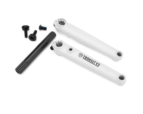 Mission Transit V3 Cranks (White) (170mm)